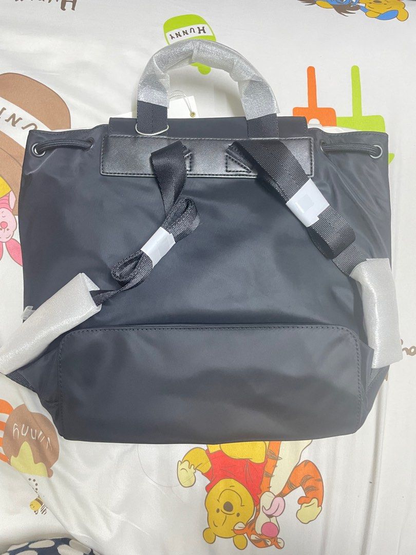 Tory Burch Quinn Nylon Backpack black