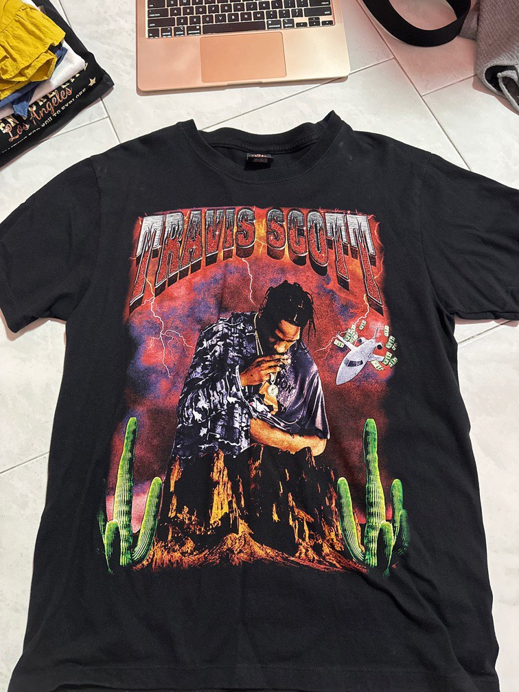 Travis Scott Graphic Top, Men's Fashion, Tops & Sets, Tshirts & Polo ...