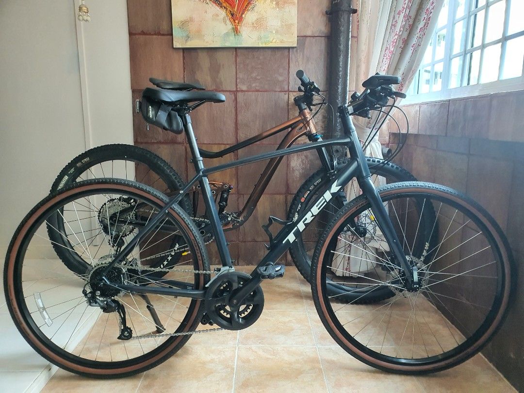 Trek Fx 2 Hybrid Bike (L size), Sports Equipment, Bicycles & Parts