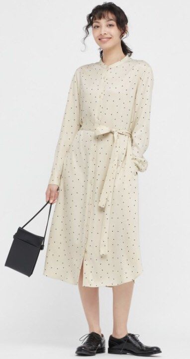 Uniqlo polka sale dot dress