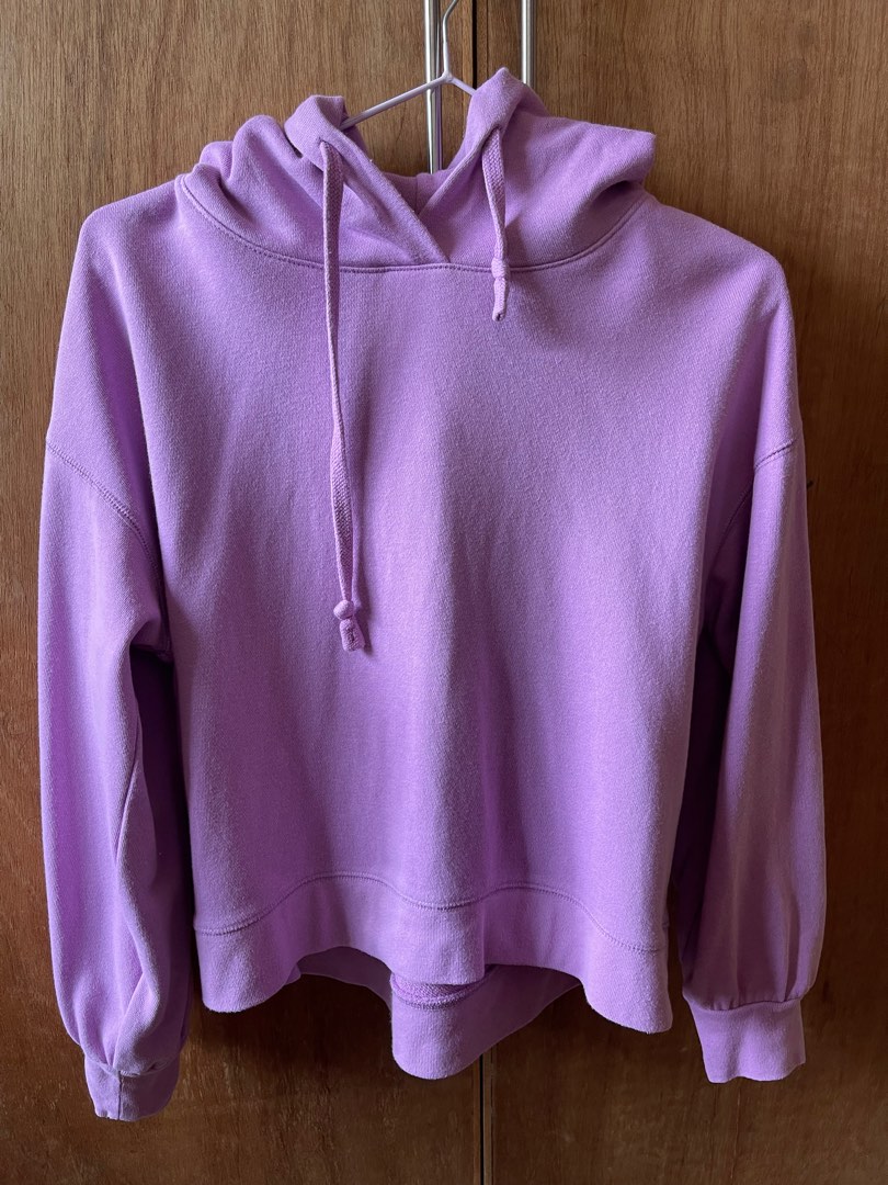 Uniqlo purple on sale hoodie