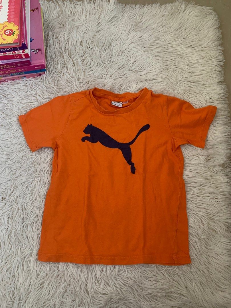 Unisex Puma Shirt Babies Kids Babies Kids Fashion on Carousell
