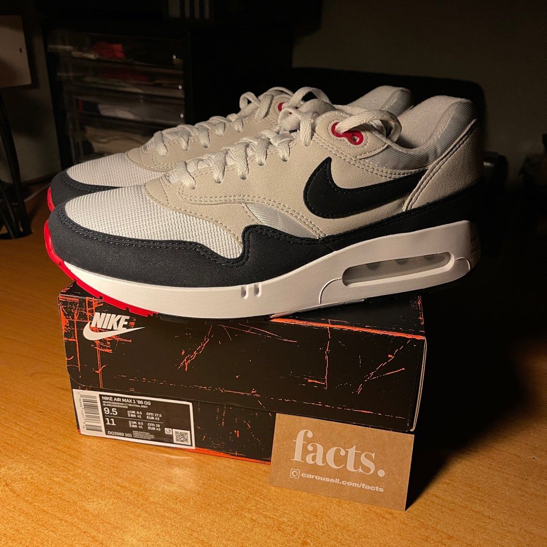 Nike air max 1 og anniversary obsidian top