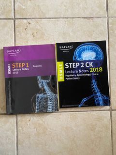 USMLE STEP 1 and 2 LECTURE NOTES