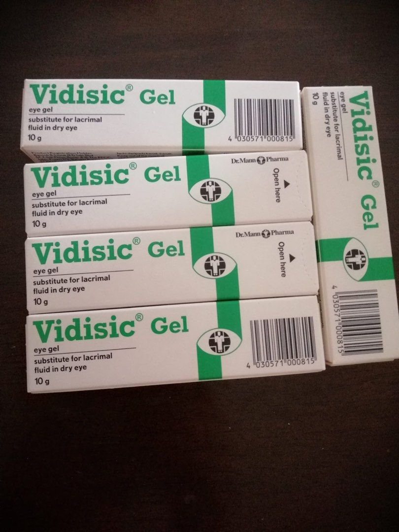 Vidisic Gel, Beauty & Personal Care, Vision Care on Carousell