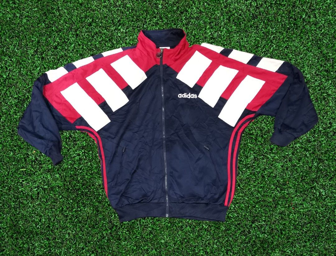 Vintage 90 s Adidas Color block tracksuit jacket