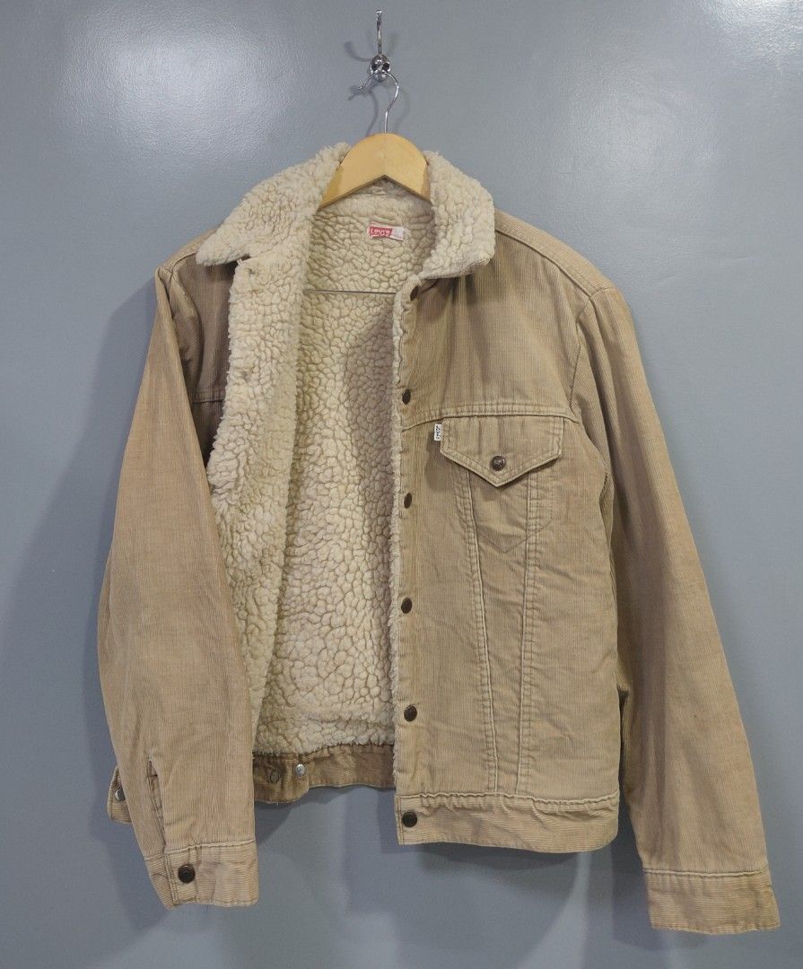 VINTAGE LEVIS CORDUROY SHERPA JACKET