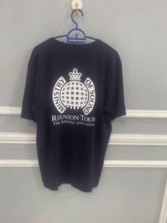VINTAGE MINISTRY OF SOUND TOUR T SHIRT REUNION