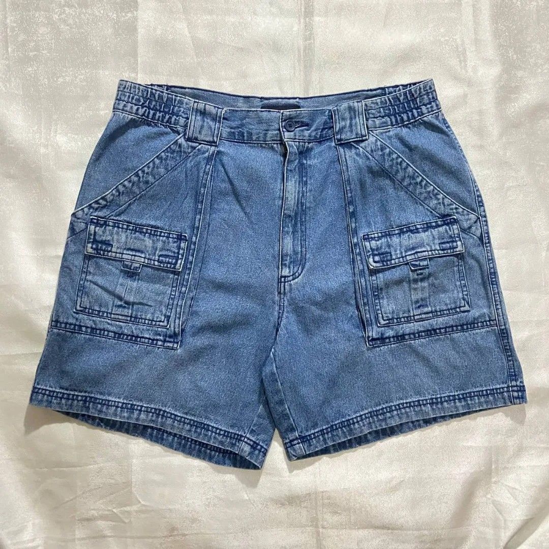 Vintage St John s bay denim cargo shorts Men s Fashion Bottoms
