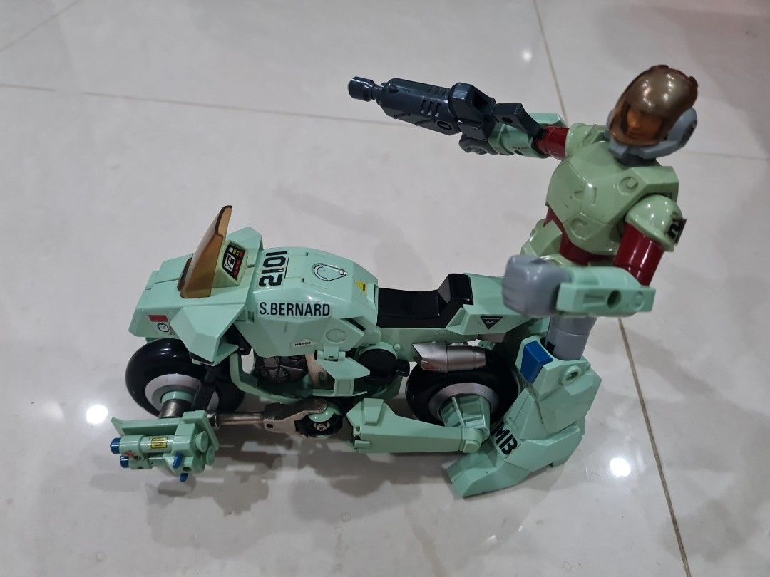Vintage gakken Transformable mospeada cyclone bike 1/8
