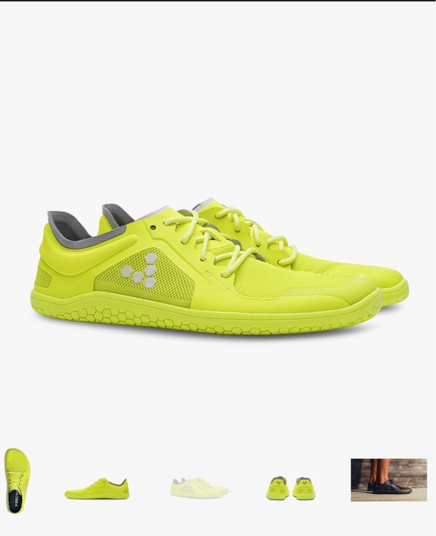 Vivobarefoot Primus Lite III In Yellow For Men