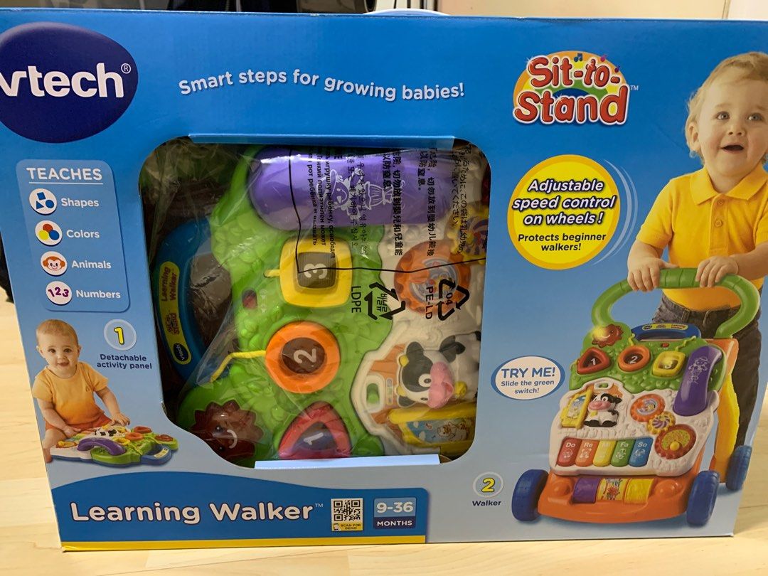 Vtech Sit to Stand Learning Walker, Babies & Kids, Infant Playtime on ...