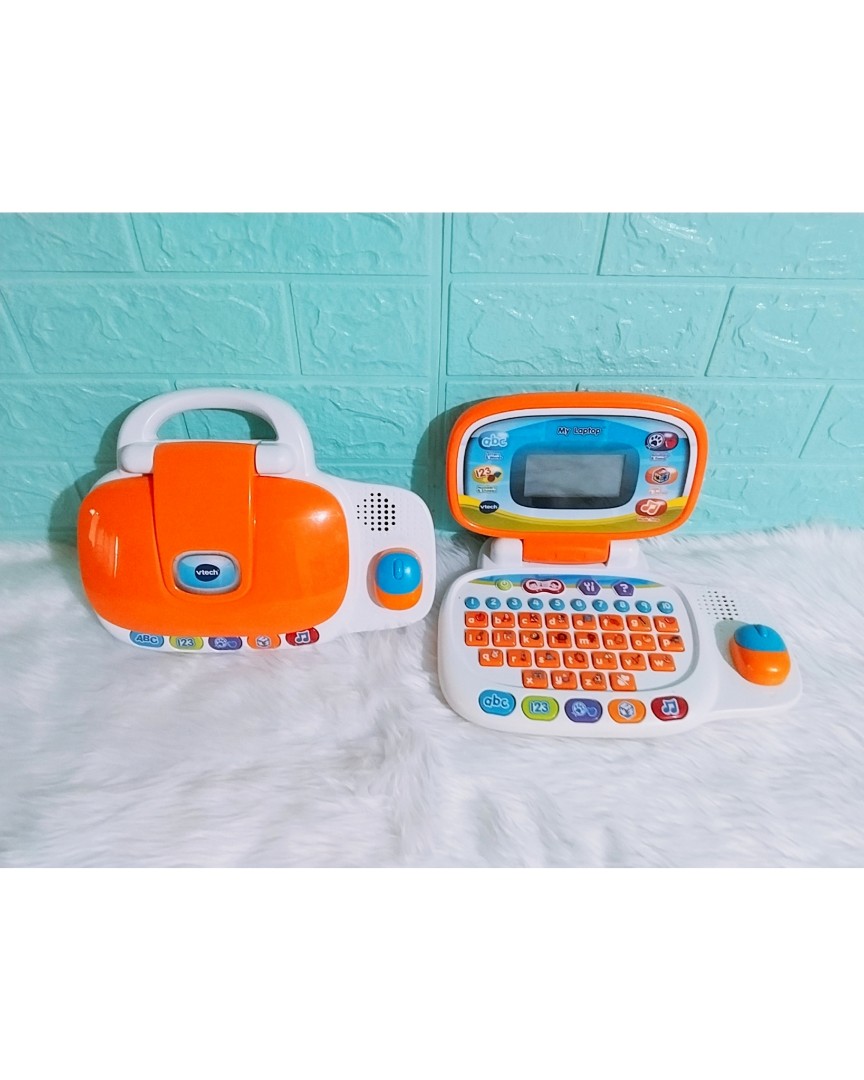 Vtech tote'n Go Laptop, Babies & Kids, Infant Playtime on Carousell