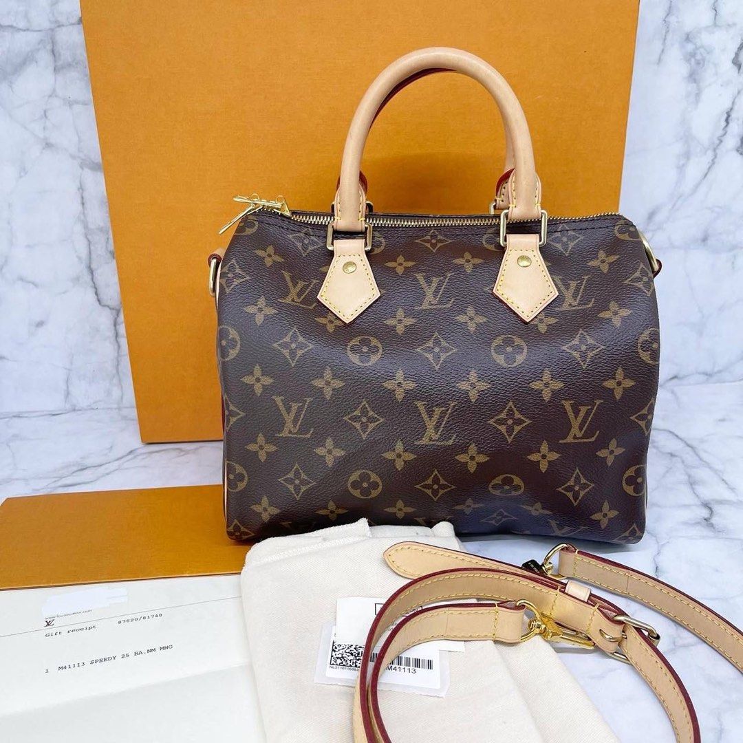 Louis Vuitton Speedy 25 bag lv, Barang Mewah, Tas & Dompet di Carousell