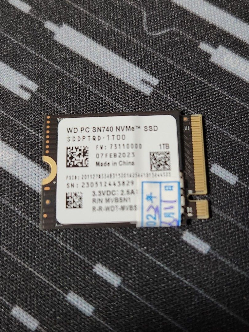 WD SN740 1TB 2230 NVMe M.2 SSD For Rog Ally | Steam Deck