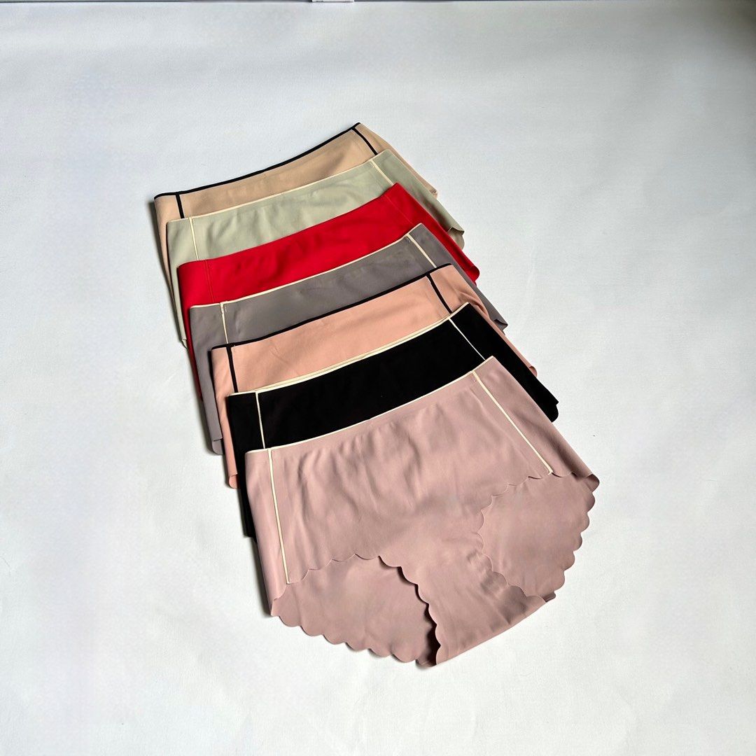 Women Curvature Ice Silk Smooth Maxi Panties Underwear, Women's