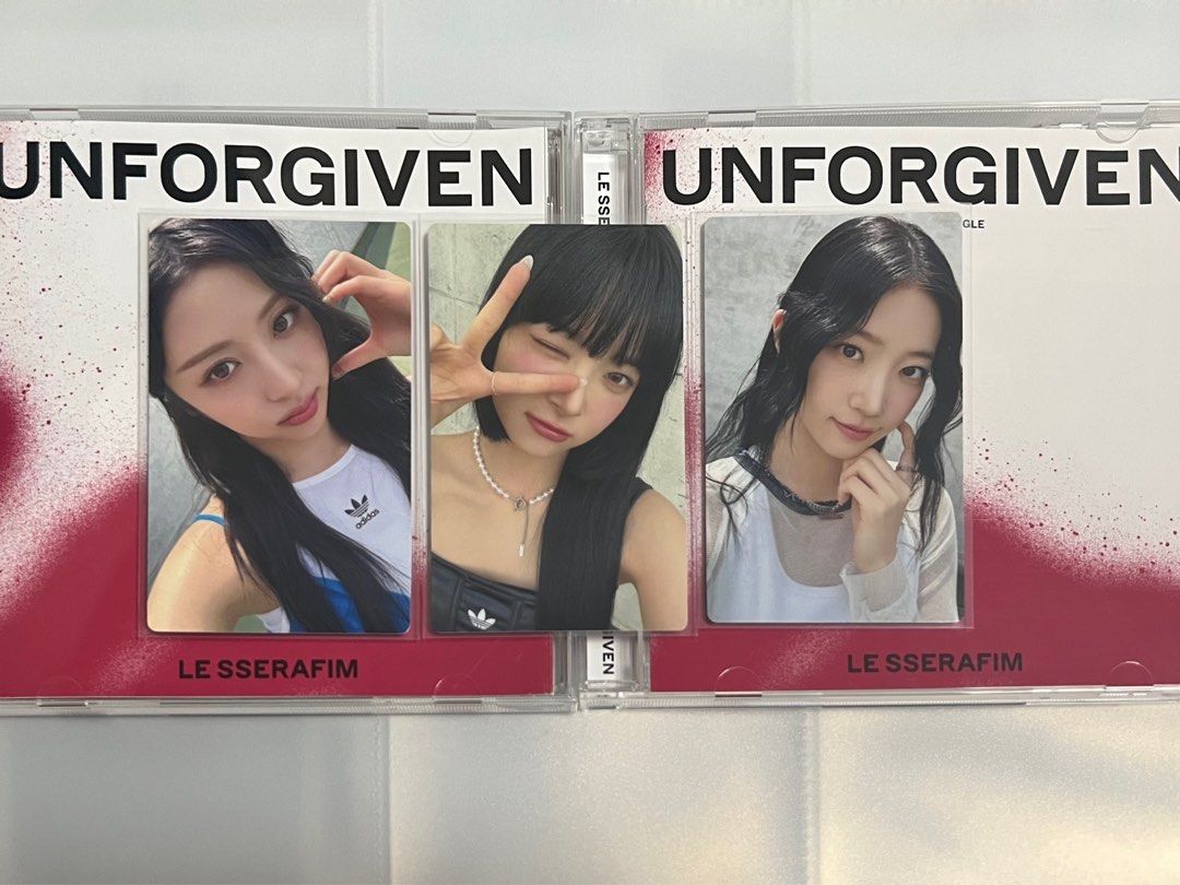 [WTS/LFB] le sserafim unforgiven japan standard album pc, Hobbies ...