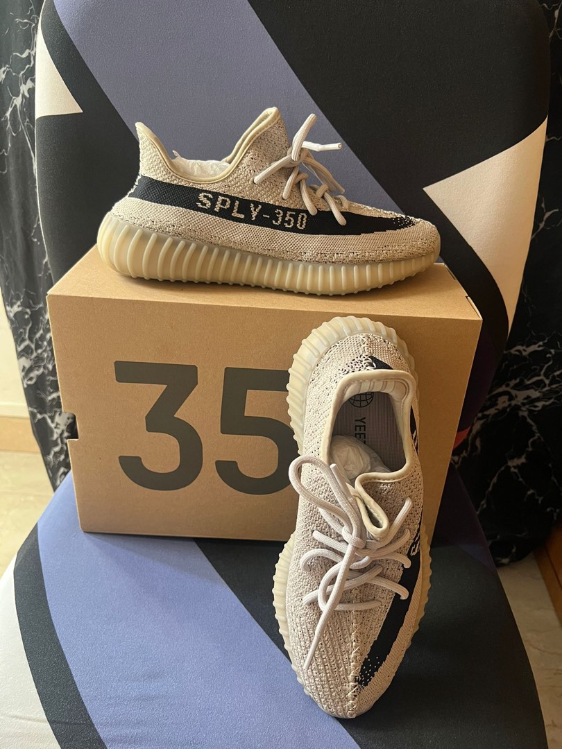 Yeezy 350 slate Men s Fashion Footwear Sneakers on Carousell