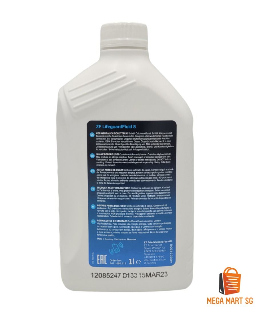 ZF Lifeguard Fluid 8, Car Accessories, Accessories on Carousell