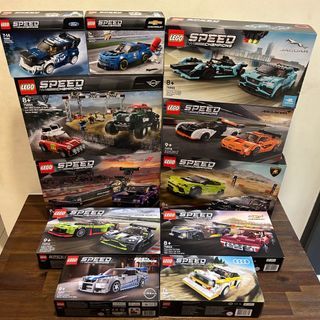 (11 sets) MISB Lego 75885 75891 75894 76897 76898 76899 76903 76904 76910 76917 76918 - Speed Champions Collection Bundle