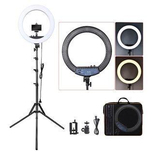 18in Beauty Ring Light with 2m stand and bag