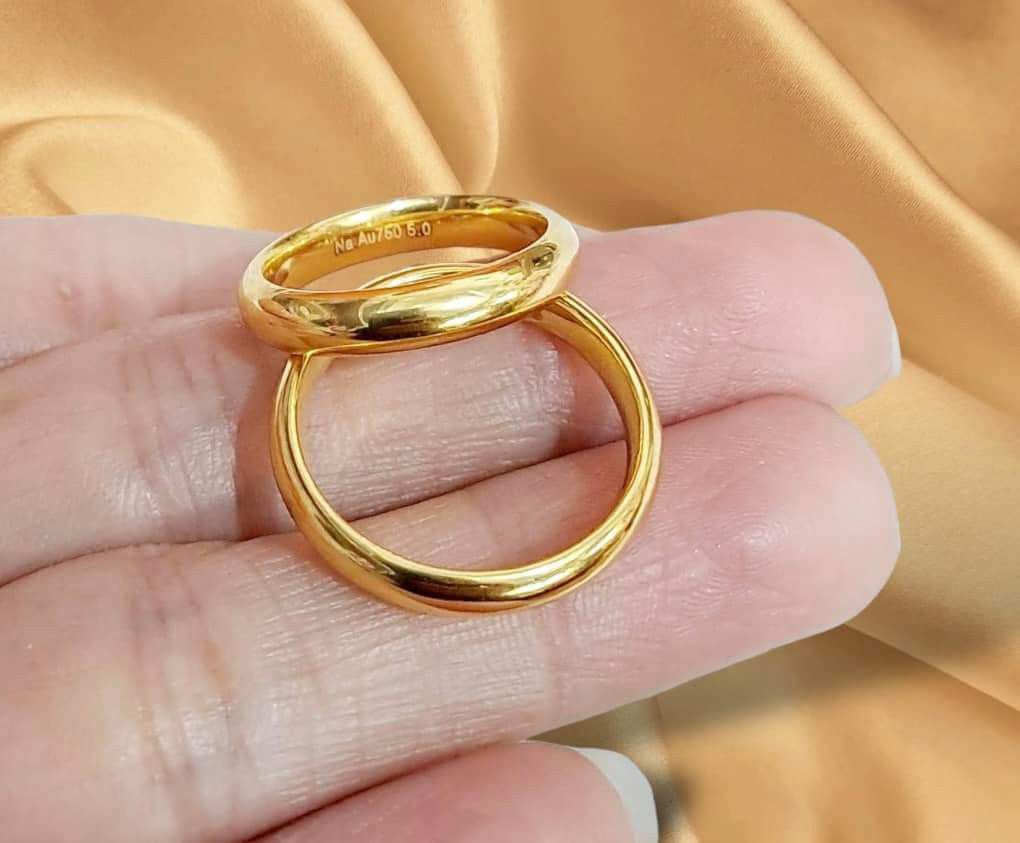 YELLOW GOLD COUPLE RINGS | Couple rings, Gold, Yellow gold-saigonsouth.com.vn