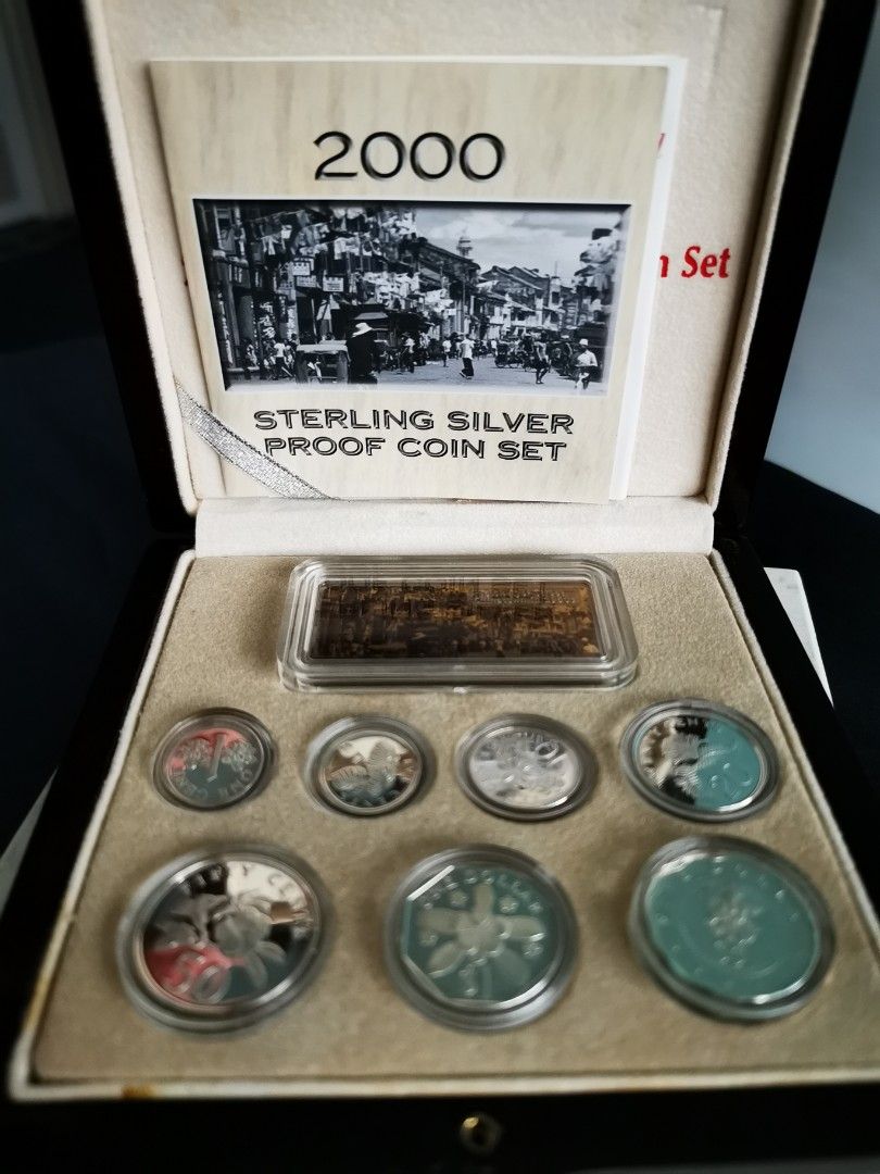 2000 Sterling Silver Proof Coin Set, Hobbies & Toys, Memorabilia ...