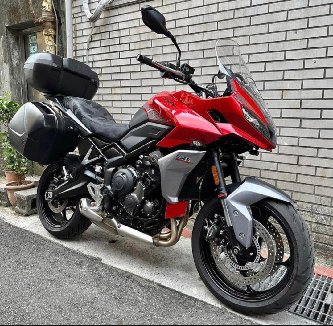 2022 Triumph tiger Sport 660 總代理三箱🔥, 機車, 新古保固在旋轉拍賣