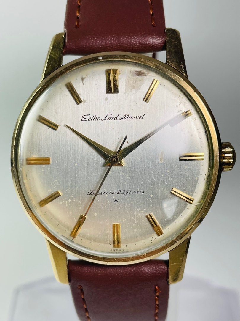 Seiko lord hotsell marvel 18k