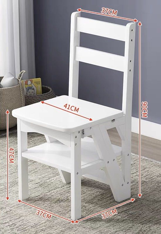 2 in 1 chair ladder on sale
