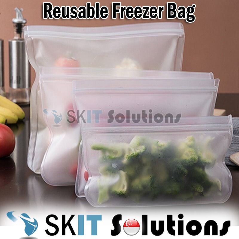 Zip up freezer bags store