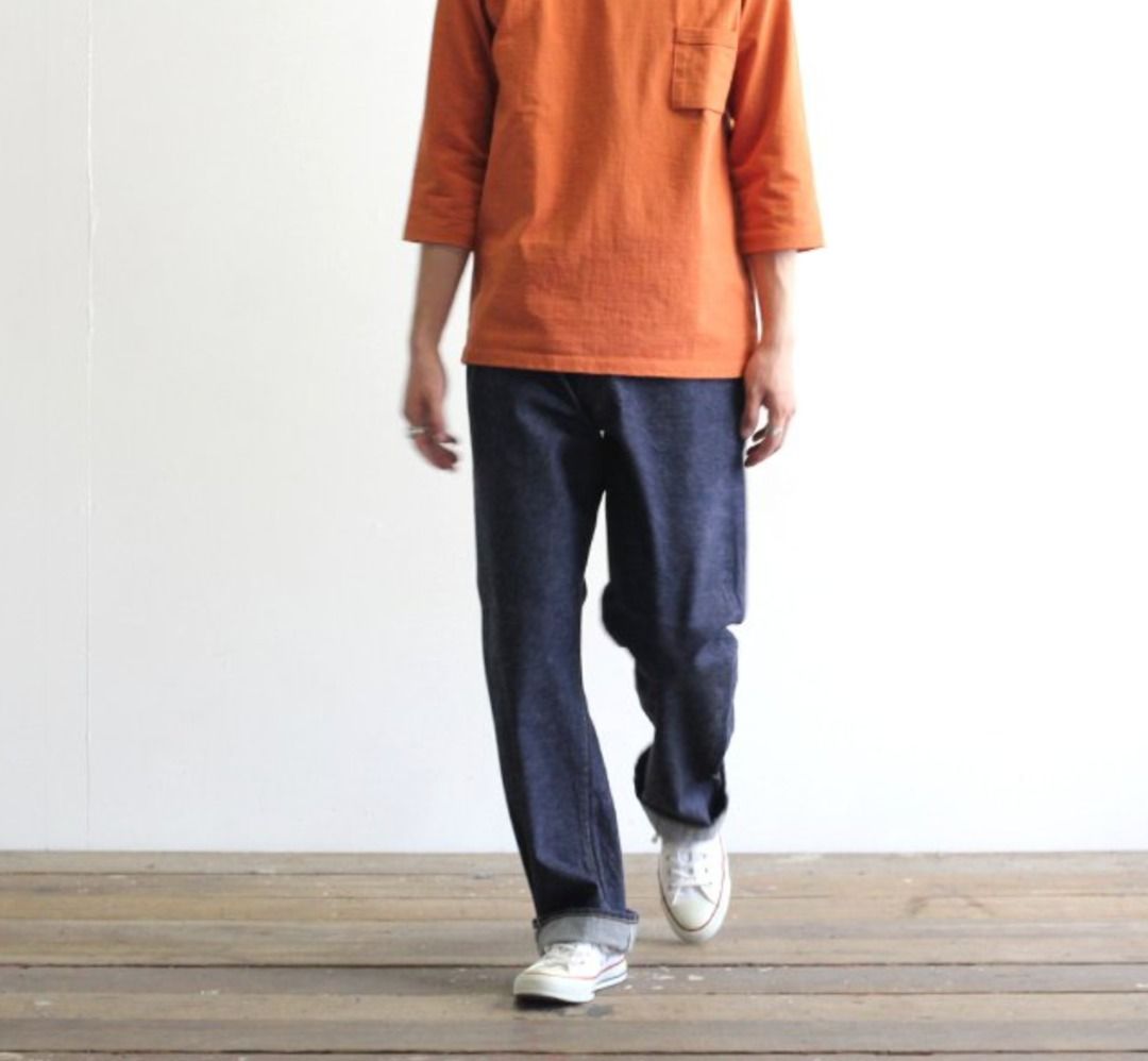超值好物寬版直筒錐形褲19AW KAPTAIN SUNSHINE Baggy Cut Straight