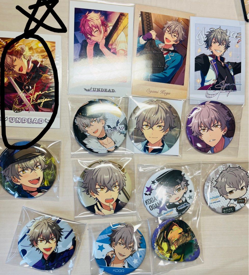 大神晃牙黑血簽set, 興趣及遊戲, 玩具& 遊戲類- Carousell