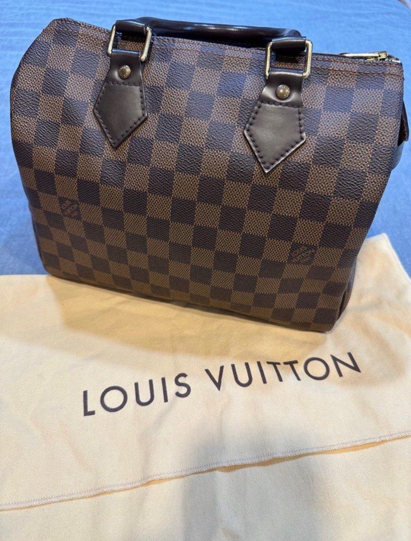 BNIB 2019 Louis Vuitton Speedy Bandouliere 30 Damier Ebene, Luxury, Bags &  Wallets on Carousell