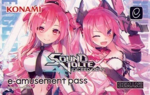 キャラカードレイシス＆グレイスe-AMUSEMENT PASS 「SOUND VOLTEX