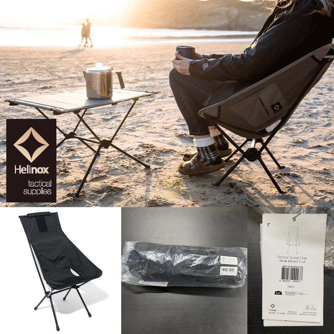 Helinox TACTICAL SUNSET CHAIR Black