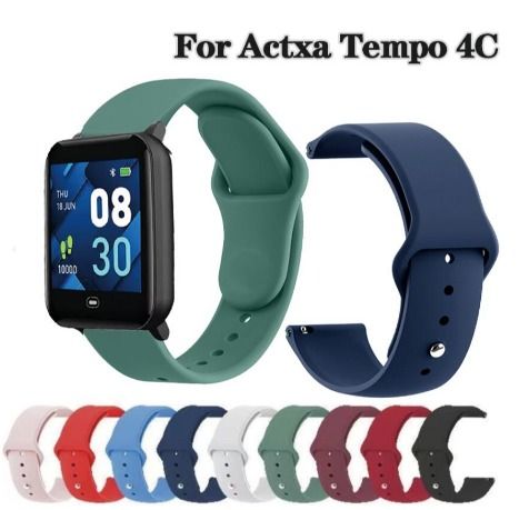 Actxa tempo 4c Smart Watch strap Silicone strap For actxa tempo 4c