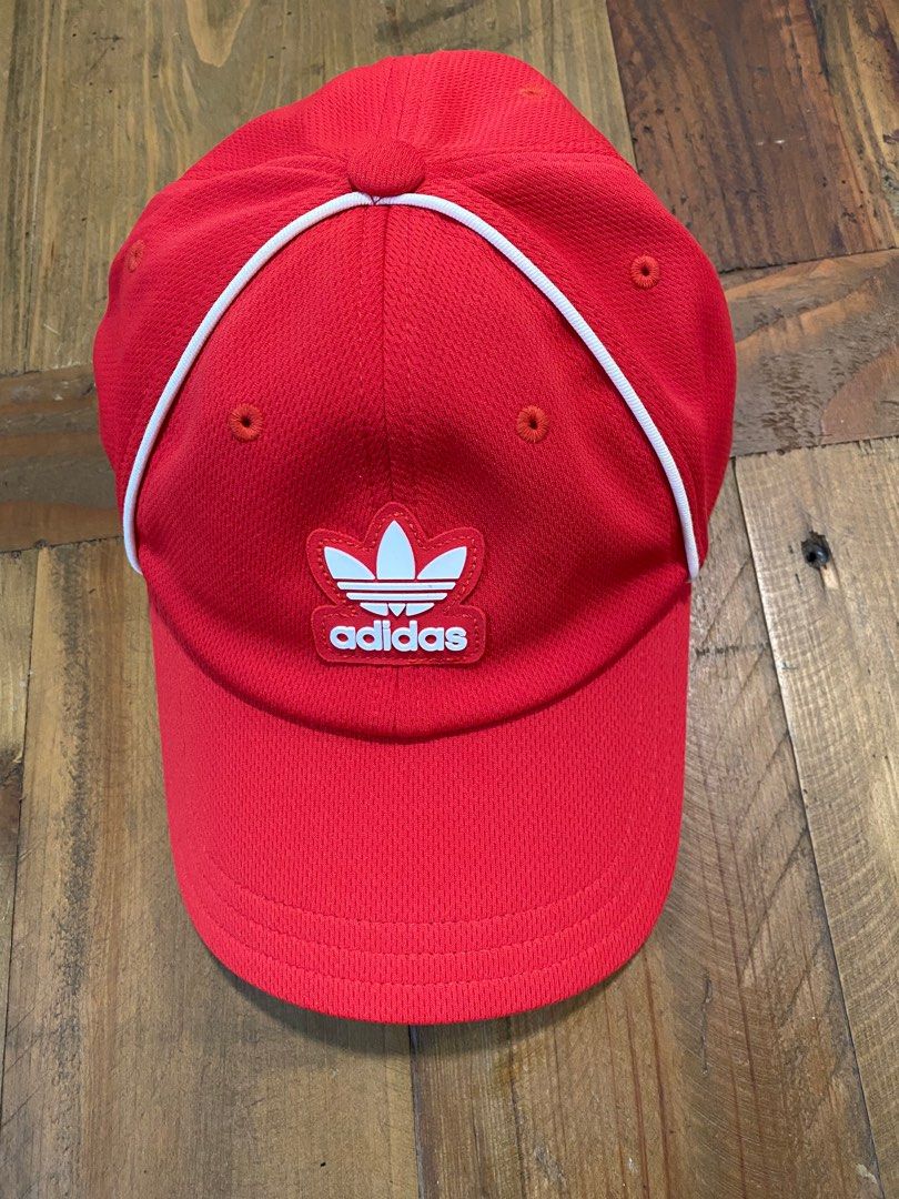 Red adidas hat womens clearance