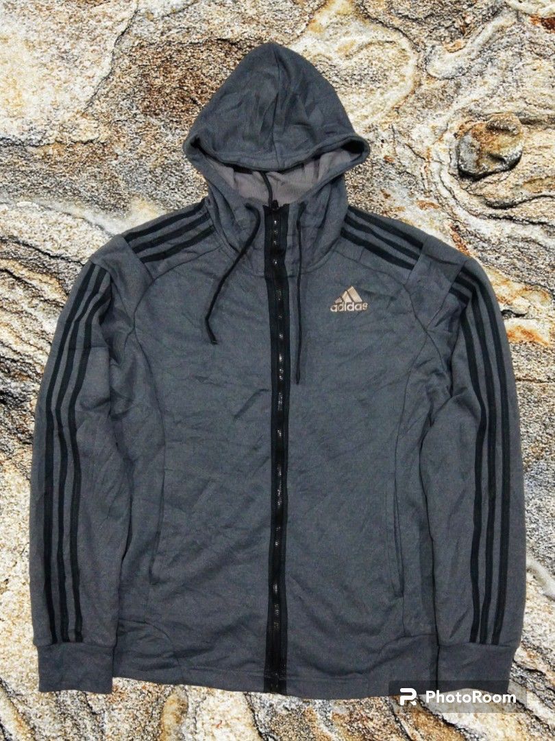 Adidas climalite hoodie mens discount