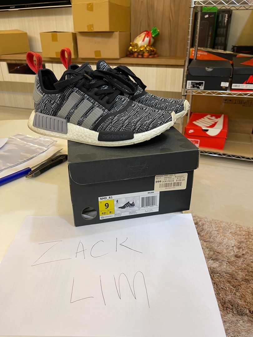 Adidas NMD R1 Glitch Camo Men s Fashion Footwear Sneakers on