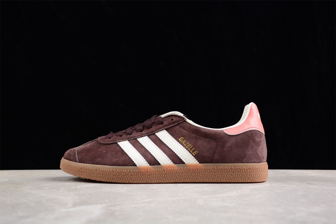 Adidas white shoes online with brown sole