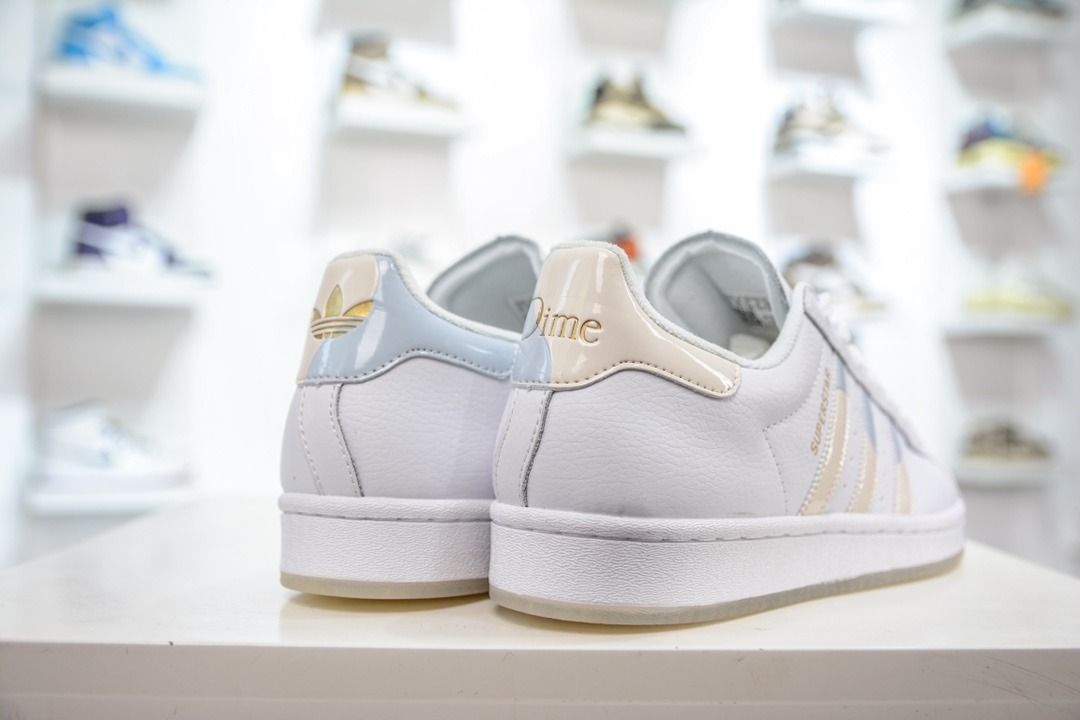 Adidas shell toe gold womens hotsell