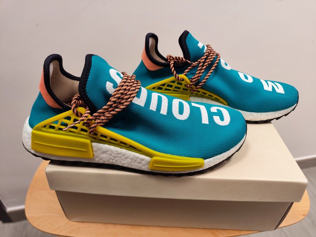 US 10.5 Adidas Pharrell Williams Human Race NMD TR Sun Glow Carousell