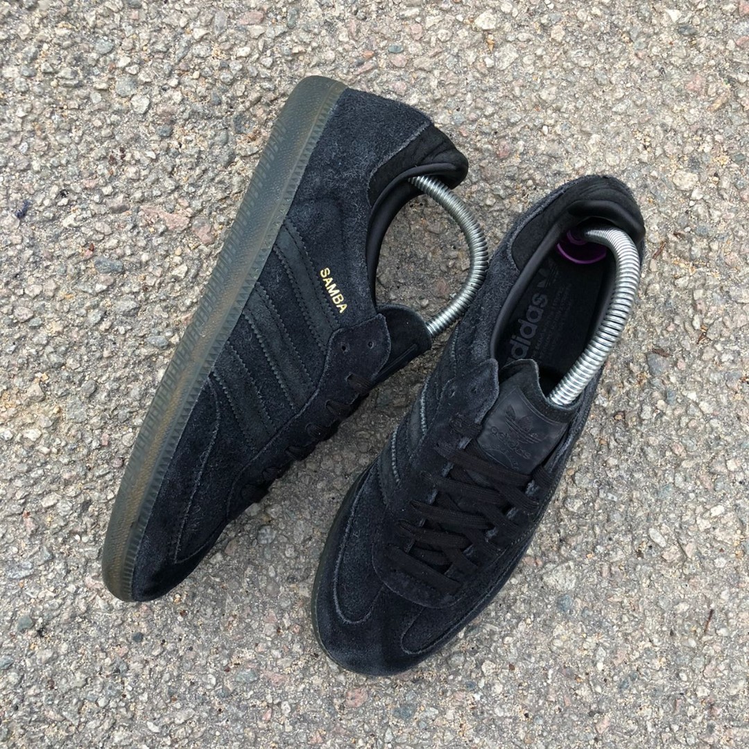 Adidas samba triple black, Men's Fashion, Footwear, Sneakers on