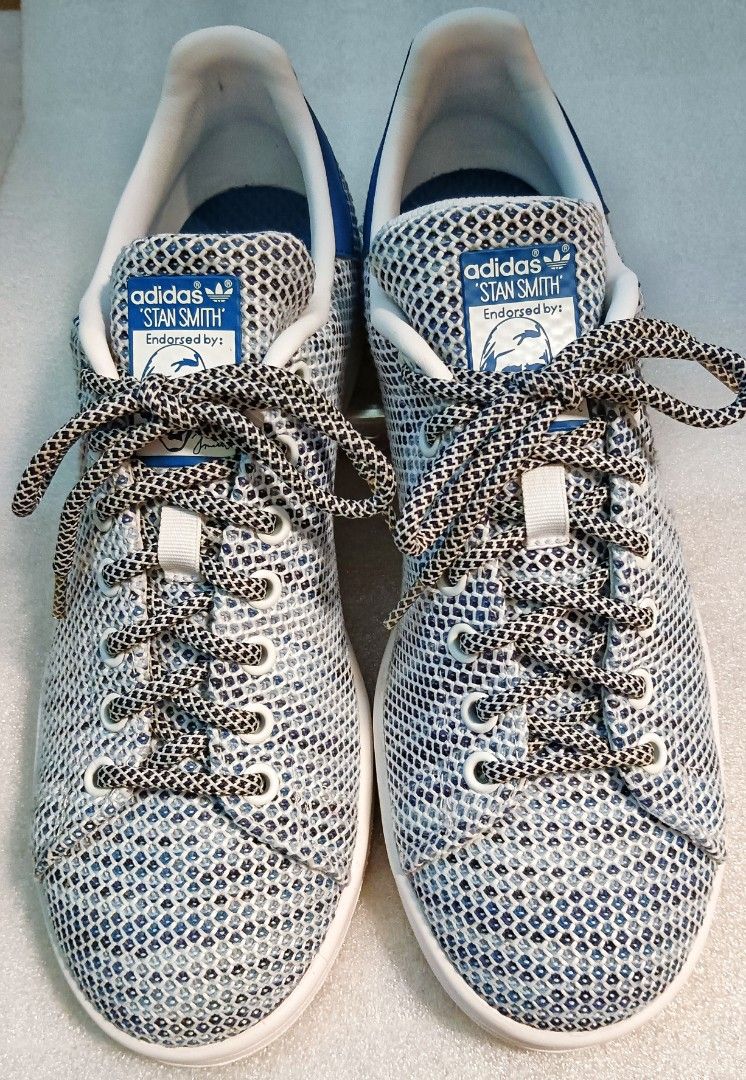 Adidas stan clearance smith blue grey