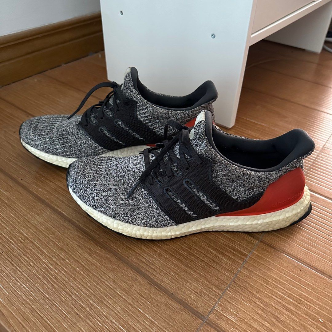 Ultra boost grey  carbon  active online orange