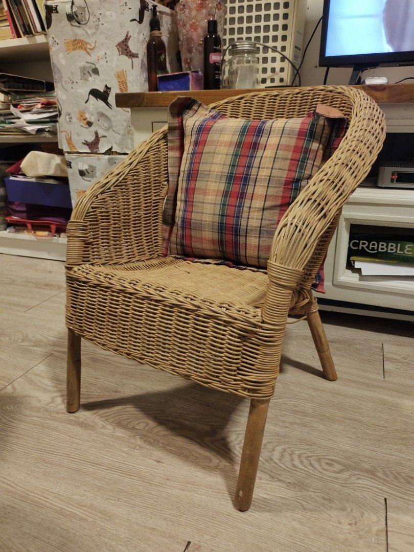 Ikea agen rattan chair best sale