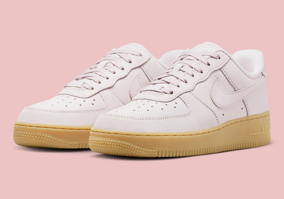 Pink and gum air force 1 deals