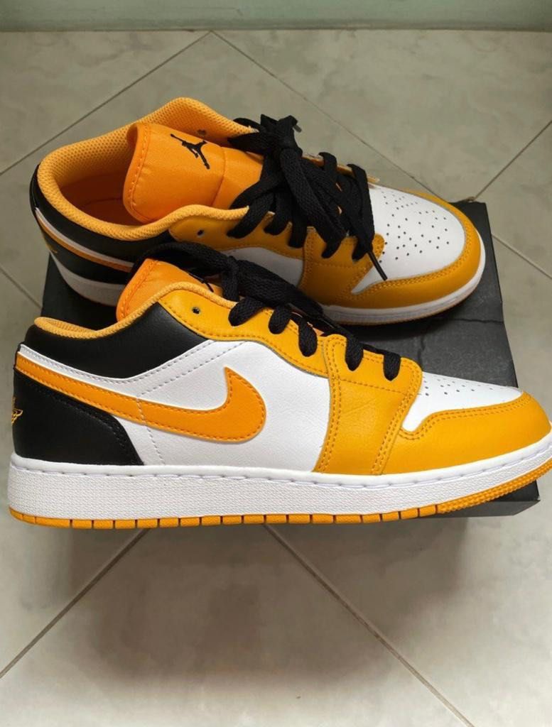 jordan 1 lows yellow