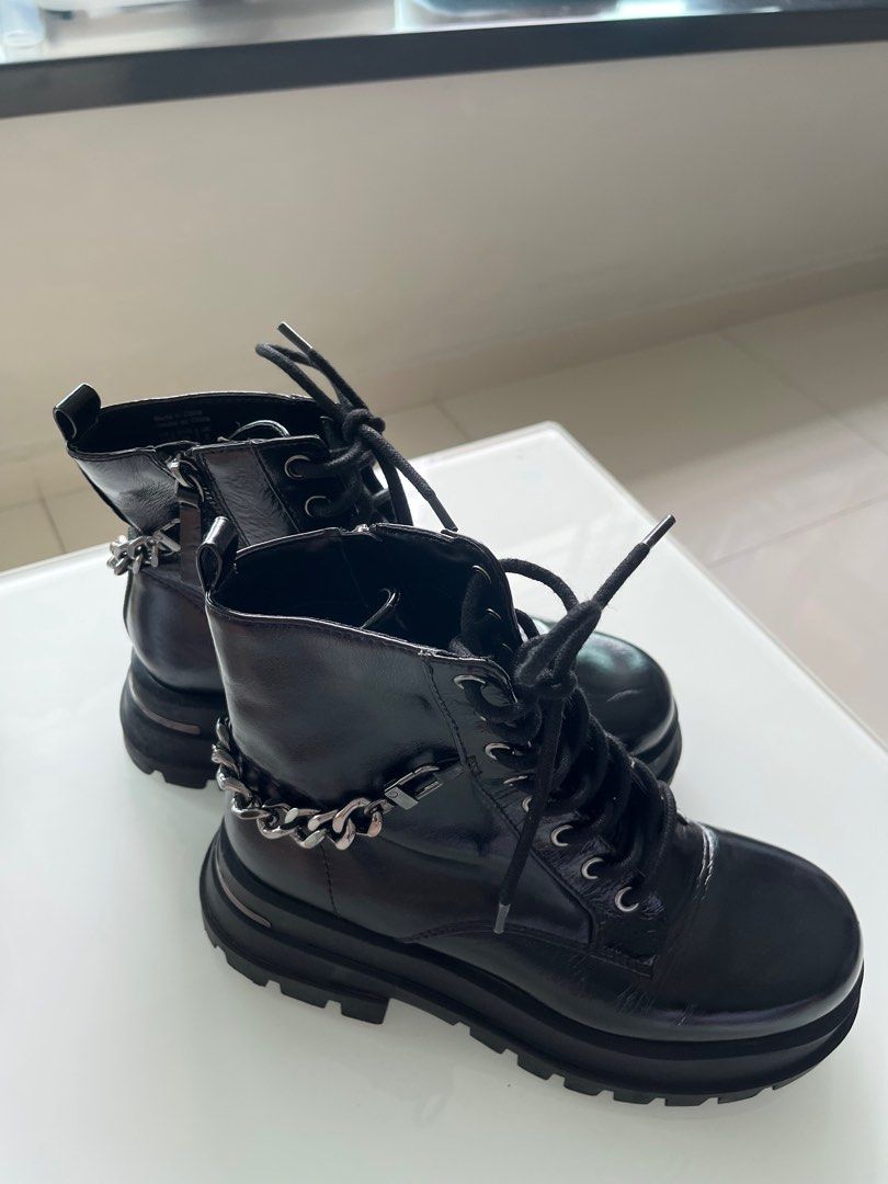 Aldo black bootie outlet